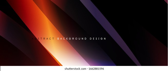 Trendy, einfache Farbverlauf-Abstrakte Hintergrund mit dynamischem Wellenlinieneffekt. Vektorillustration-Illustration für Bildschirmhintergrund, Banner, Hintergrund, Karte, Buchillustration, Landungsseite