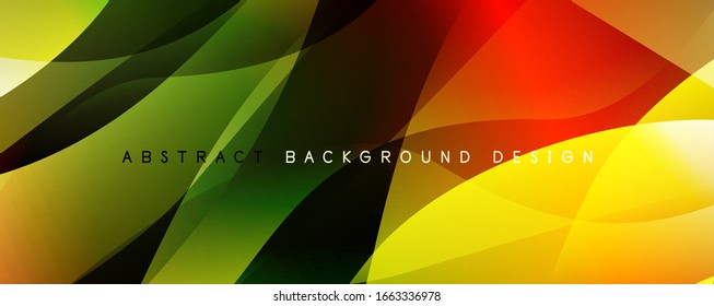 Fondo abstracto de color simple y moderno con efecto de línea de onda dinámica. Ilustración vectorial para papel tapiz, pancarta, fondo, tarjeta, ilustración del libro, página de inicio
