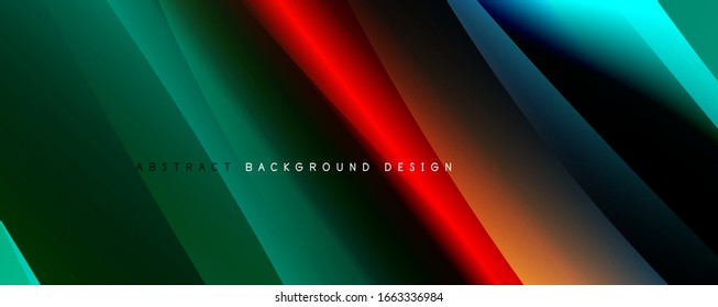 Trendy simple fluid color gradient abstract background with dynamic wave line effect. Vector Illustration For Wallpaper, Banner, Background, Card, Book Illustration, landing page