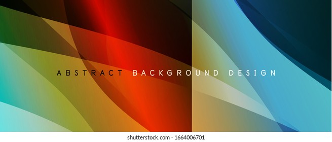 Trendy simple fluid color gradient abstract background with dynamic wave line effect. Vector Illustration For Wallpaper, Banner, Background, Card, Book Illustration, landing page