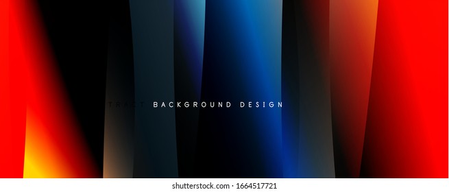 Trendy simple fluid color gradient abstract background with dynamic wave line effect. Vector Illustration For Wallpaper, Banner, Background, Card, Book Illustration, landing page