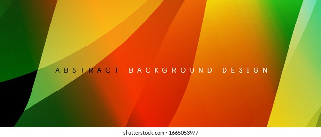 Trendy, einfache Farbverlauf-Abstrakte Hintergrund mit dynamischem Wellenlinieneffekt. Vektorillustration-Illustration für Bildschirmhintergrund, Banner, Hintergrund, Karte, Buchillustration, Landungsseite