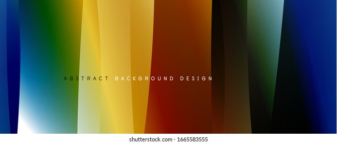 Trendy simple fluid color gradient abstract background with dynamic wave line effect. Vector Illustration For Wallpaper, Banner, Background, Card, Book Illustration, landing page