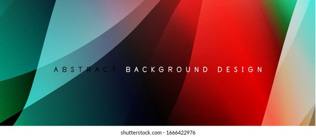 Trendy simple fluid color gradient abstract background with dynamic wave line effect. Vector Illustration For Wallpaper, Banner, Background, Card, Book Illustration, landing page