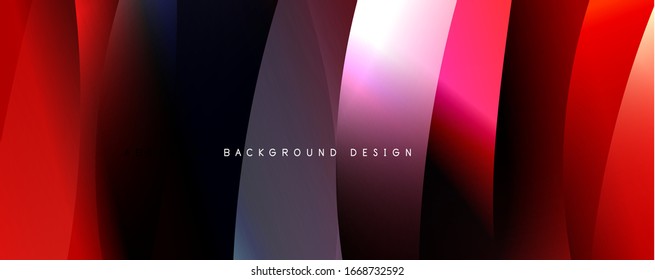 Trendy simple fluid color gradient abstract background with dynamic wave line effect. Vector Illustration For Wallpaper, Banner, Background, Card, Book Illustration, landing page