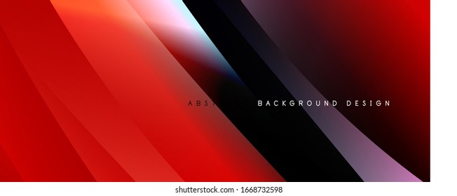 Trendy simple fluid color gradient abstract background with dynamic wave line effect. Vector Illustration For Wallpaper, Banner, Background, Card, Book Illustration, landing page