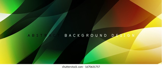 Trendy simple fluid color gradient abstract background with dynamic wave line effect. Vector Illustration For Wallpaper, Banner, Background, Card, Book Illustration, landing page