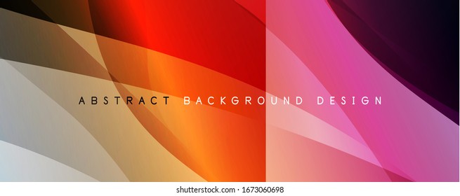 Trendy simple fluid color gradient abstract background with dynamic wave line effect. Vector Illustration For Wallpaper, Banner, Background, Card, Book Illustration, landing page
