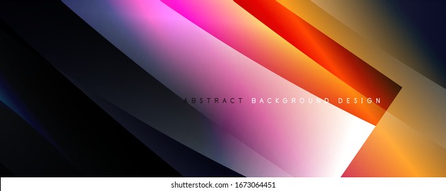 Trendy simple fluid color gradient abstract background with dynamic wave line effect. Vector Illustration For Wallpaper, Banner, Background, Card, Book Illustration, landing page