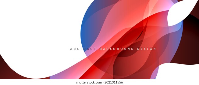 Trendy simple fluid color gradient abstract background with dynamic wave line effect. Vector Illustration For Wallpaper, Banner, Background, Card, Book Illustration, landing page