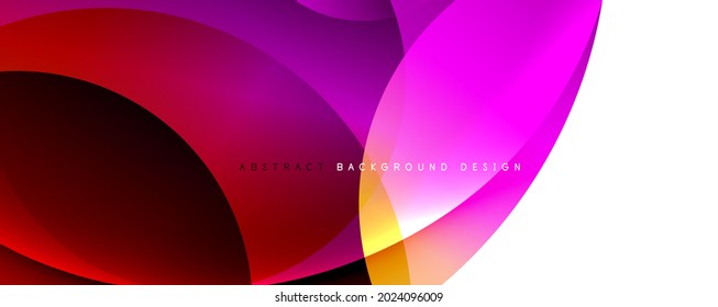 Fundo abstrato do gradiente de cor fluido simples da moda. Mistura de cores e linhas. Ilustração De Vetor Para Papel De Parede, Faixa, Plano De Fundo, Página Inicial