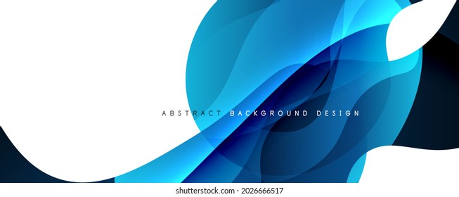 Fondo abstracto del degradado de color del fluido simple y moderno con efecto de línea de onda dinámica. Ilustración vectorial para fondo de escritorio, pancarta, fondo, tarjeta, ilustración del libro, página de inicio