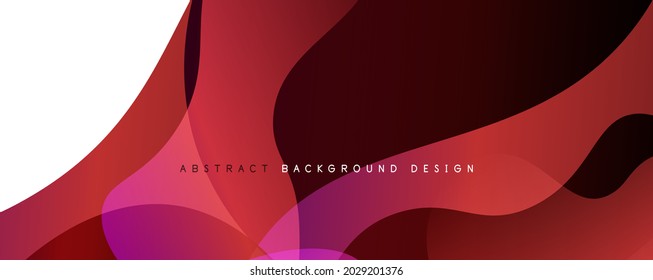 Trendy simple fluid color gradient abstract background with dynamic wave line effect. Vector Illustration For Wallpaper, Banner, Background, Card, Book Illustration, landing page