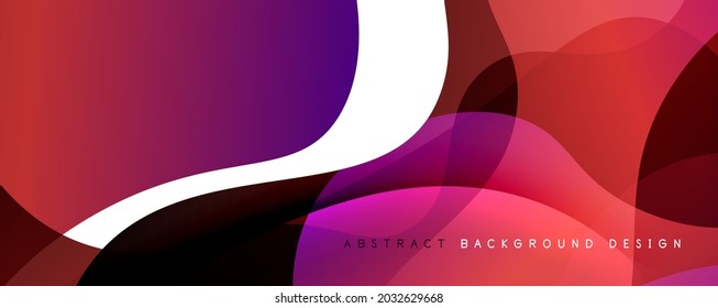 Trendy simple fluid color gradient abstract background with dynamic wave line effect. Vector Illustration For Wallpaper, Banner, Background, Card, Book Illustration, landing page