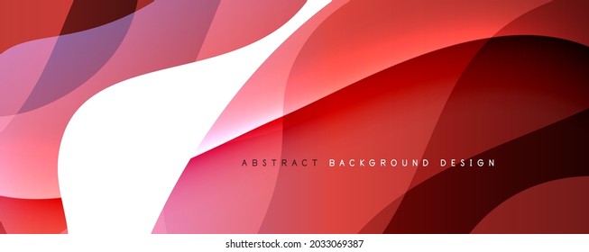 Trendy simple fluid color gradient abstract background with dynamic wave line effect. Vector Illustration For Wallpaper, Banner, Background, Card, Book Illustration, landing page