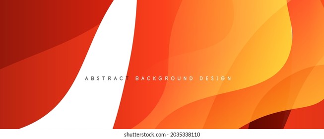 Trendy simple fluid color gradient abstract background with dynamic wave line effect. Vector Illustration For Wallpaper, Banner, Background, Card, Book Illustration, landing page