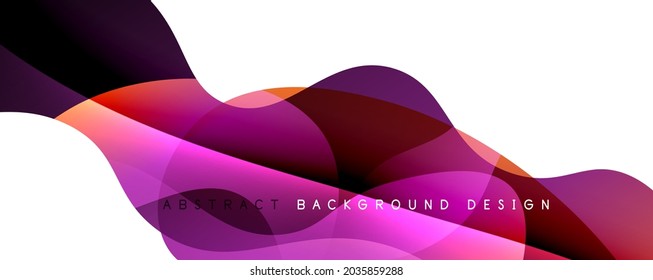 Trendy simple fluid color gradient abstract background with dynamic wave line effect. Vector Illustration For Wallpaper, Banner, Background, Card, Book Illustration, landing page