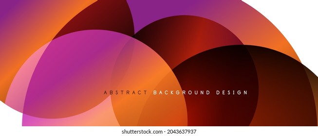 Trendy, einfache Farbverlauf-Abstrakte Hintergrund. Mischen von Farben und Linien. Vektorgrafik für Bildschirmhintergrund, Banner, Hintergrund, Landing Page