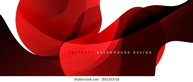 Trendy simple fluid color gradient abstract background with dynamic wave line effect. Vector Illustration For Wallpaper, Banner, Background, Card, Book Illustration, landing page