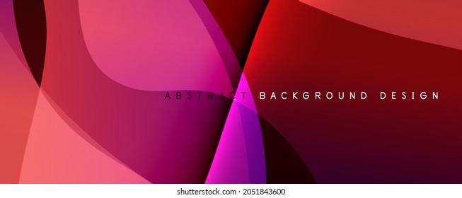 Trendy simple fluid color gradient abstract background with dynamic wave line effect. Vector Illustration For Wallpaper, Banner, Background, Card, Book Illustration, landing page