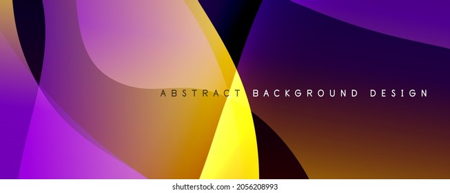 Trendy simple fluid color gradient abstract background with dynamic wave line effect. Vector Illustration For Wallpaper, Banner, Background, Card, Book Illustration, landing page