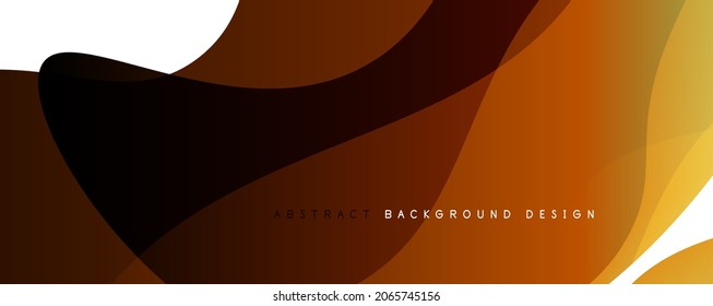 Trendy, einfache Farbverlauf-Abstrakte Hintergrund mit dynamischem Wellenlinieneffekt. Vektorgrafik für Bildschirmhintergründe, Banner, Hintergrund, Karte, Buchillustration, Landing-Page