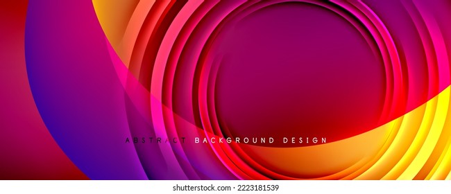 Fondo abstracto del degradado de color del fluido simple y moderno con efecto de línea de onda dinámica. Ilustración vectorial para fondo de escritorio, pancarta, fondo, tarjeta, ilustración del libro, página de inicio