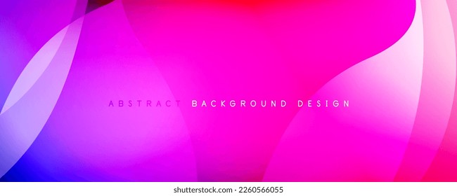 Trendy simple fluid color gradient abstract background with dynamic wave line effect. Vector Illustration For Wallpaper, Banner, Background, Card, Book Illustration, landing page