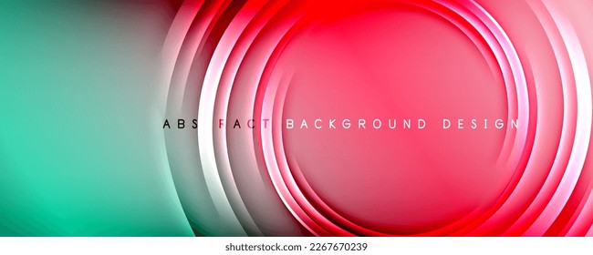 Fondo abstracto del degradado de color del fluido simple y moderno con efecto de línea de onda dinámica. Ilustración vectorial para fondo de escritorio, pancarta, fondo, tarjeta, ilustración del libro, página de inicio