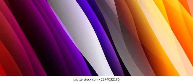 Trendy simple fluid color gradient abstract background with dynamic wave line effect. Vector Illustration For Wallpaper, Banner, Background, Card, Book Illustration, landing page