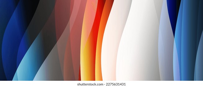 Trendy simple fluid color gradient abstract background with dynamic wave line effect. Vector Illustration For Wallpaper, Banner, Background, Card, Book Illustration, landing page