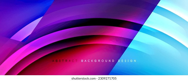Trendy simple fluid color gradient abstract background with dynamic wave line effect. Vector Illustration For Wallpaper, Banner, Background, Card, Book Illustration, landing page