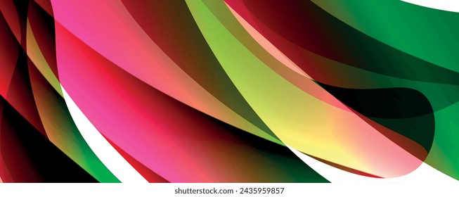 Trendy simple fluid color gradient abstract background with dynamic wave line effect. Vector Illustration For Wallpaper, Banner, Background, Card, Book Illustration, landing page