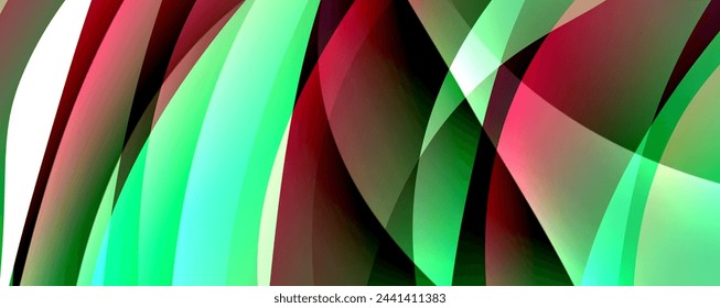 Fondo abstracto de degradado de color fluido simple de moda con efecto de línea de onda dinámica. Ilustración vectorial para fondo de pantalla, banner, fondo, tarjeta, ilustración de libro, página de destino
