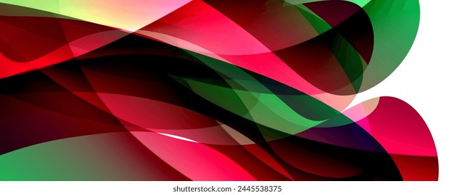 Fondo abstracto de degradado de color fluido simple de moda con efecto de línea de onda dinámica. Ilustración vectorial Para Fondo de pantalla, Anuncio, Fondo, Tarjeta, Ilustración de libro, página de destino