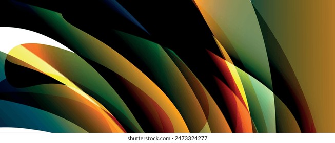 Trendy simple fluid color gradient abstract background with dynamic wave line effect. Vector Illustration For Wallpaper, Banner, Background, Card, Book Illustration, landing page
