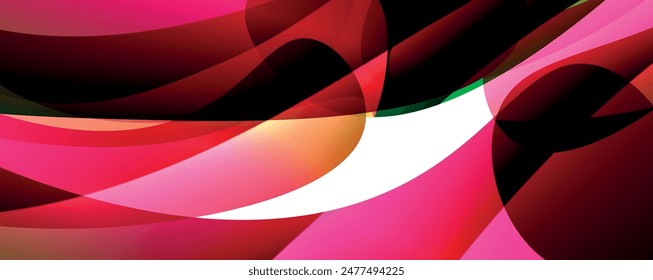Trendy simple fluid color gradient abstract background with dynamic wave line effect. Vector Illustration For Wallpaper, Banner, Background, Card, Book Illustration, landing page