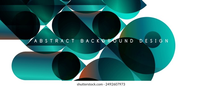 Trendy simple fluid color gradient abstract background with circles and shapes. Vector Illustration For Wallpaper, Banner, Background, Card, Book Illustration, landing page