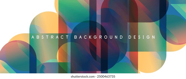 Trendy simple fluid color gradient abstract background with circles and shapes. Vector Illustration For Wallpaper, Banner, Background, Card, Book Illustration, landing page