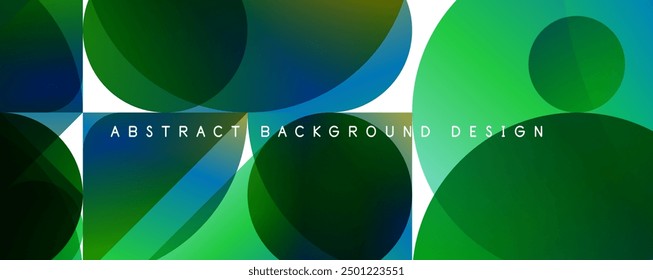 Trendy einfache fließende Farbe Farbverlauf abstrakten Hintergrund mit Kreisen und Formen. Vektorgrafik für Tapete, Banner, Hintergrund, Karte, Buchgrafik, Landing Page