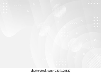 Trendy, simple, modern White Backgrounds. Vector file with eps10