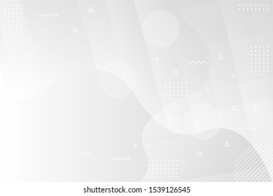 Trendy, simple, modern White Backgrounds. Vector file with eps10