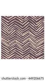 Trendy simple seamless many zigzag pattern - vector Illustration