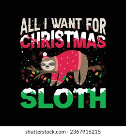 TRENDY SLOTH T SHIRT DESIGN