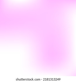 Trendy Smooth Pastel Barbie Design Picture. Color Digital Watercolor Liquid White Blurry Wallpaper. Soft Vibrant Light Empty Minimal Gradient Backdrop. Pink Bright Fashion Vector Gradient Mesh.