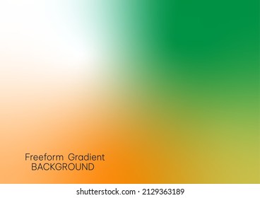Trendy soft color abstract freeform gradients  Vector graphic illustration 