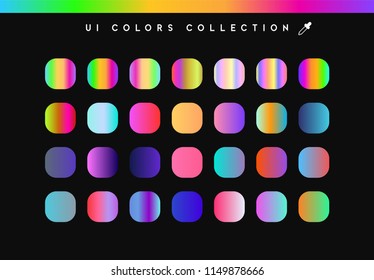 Trendy soft color gradients background. Modern colorful shade.