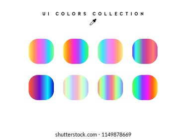 Trendy soft color gradients background. Modern colorful shade.
