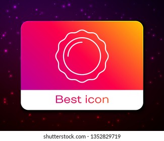 Trendy space background with Cap from a Beer Bottle Alcohol Drink with front view
