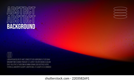 Trendy space-style background. Unique modern stylish gradient grainy texture background for social media, cover, wallpaper, and other graphic design.